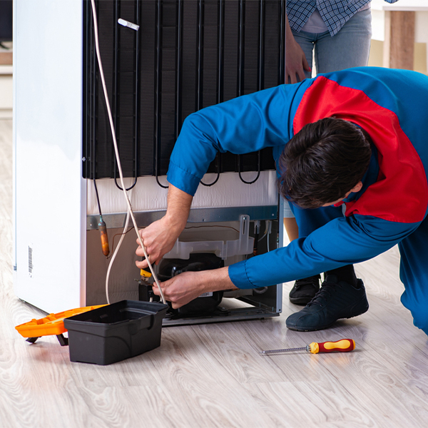 how much do you charge for refrigerator repair services in Glennie MI